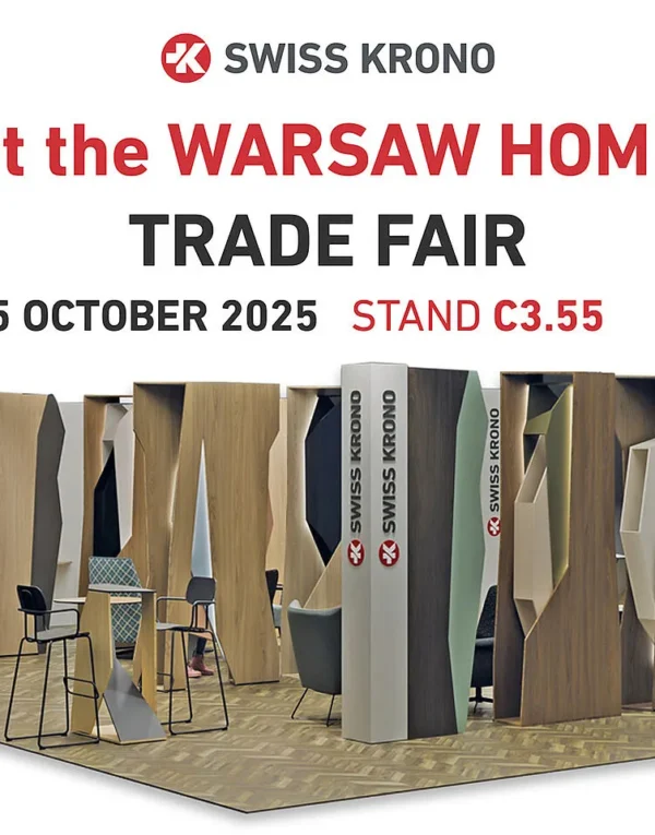 SWISS KRONO na targach WARSAW HOME 2025